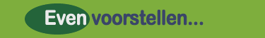 Even voorstellen
